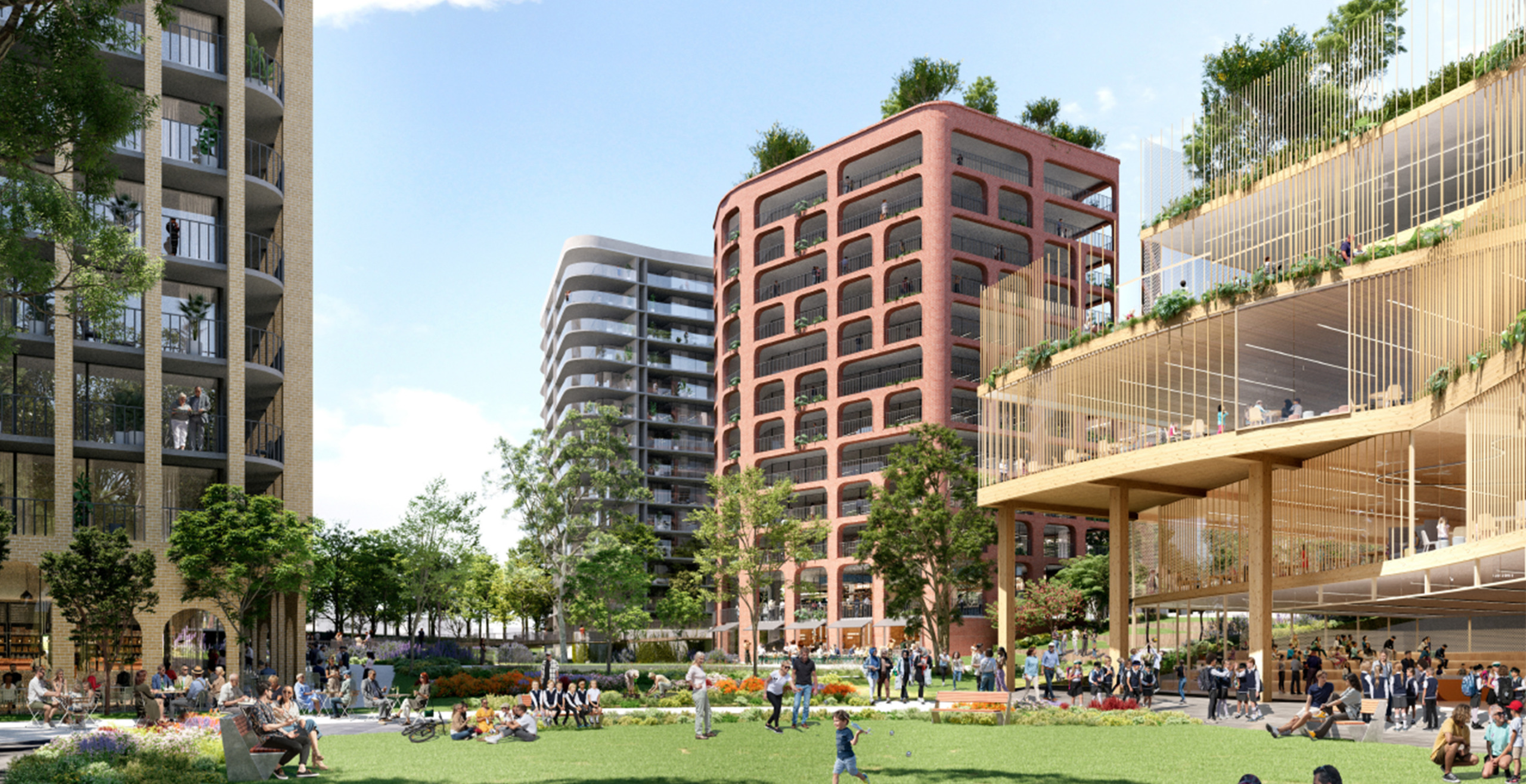 Macquarie Park Vertical Village and Masterplan, Sydney, NSW - TSA ...