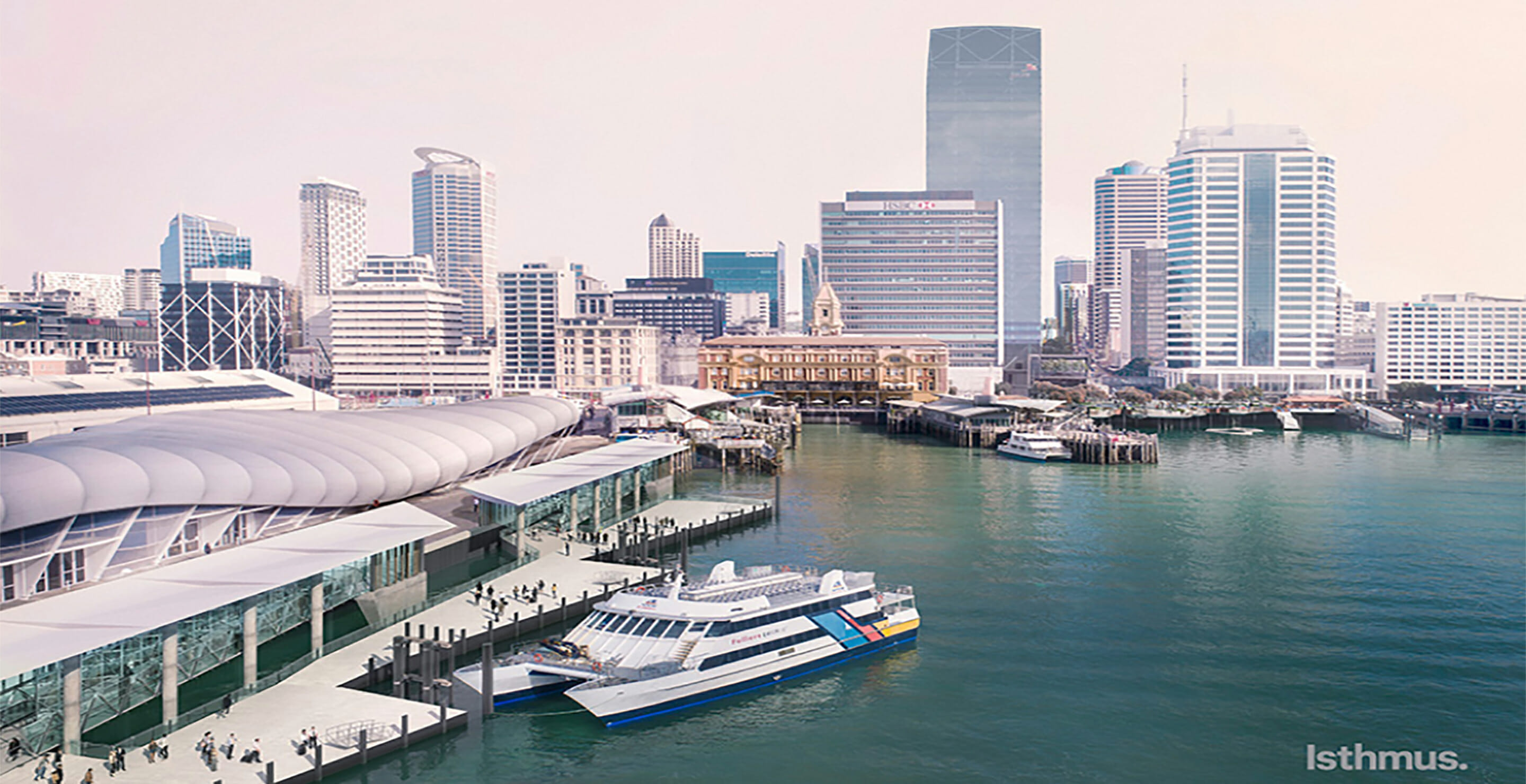 Downtown Waterfront Upgrade, Auckland, NZ - TSA Management